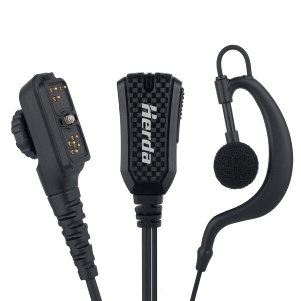 hytera radio earpiece with noise reduction microphone main image 1