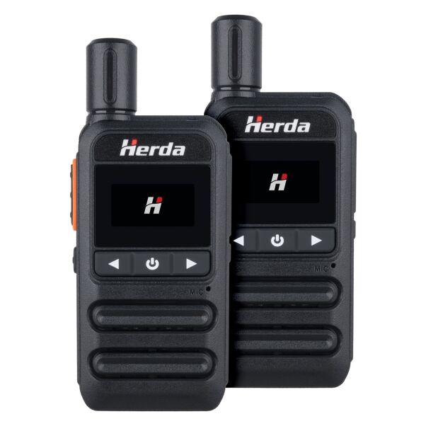 unlimited range mini poc walkie talkie with charging stand